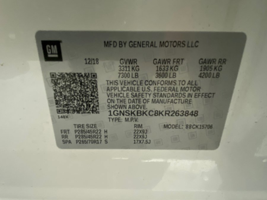 Used 2019 Chevrolet Tahoe LT w/ LT Signature Package AWD/4WD image 56