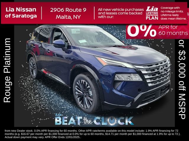 New 2026 Nissan Rogue Platinum w/ Platinum Premium Package