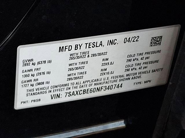 Used 2022 Tesla Model X Plaid image 41