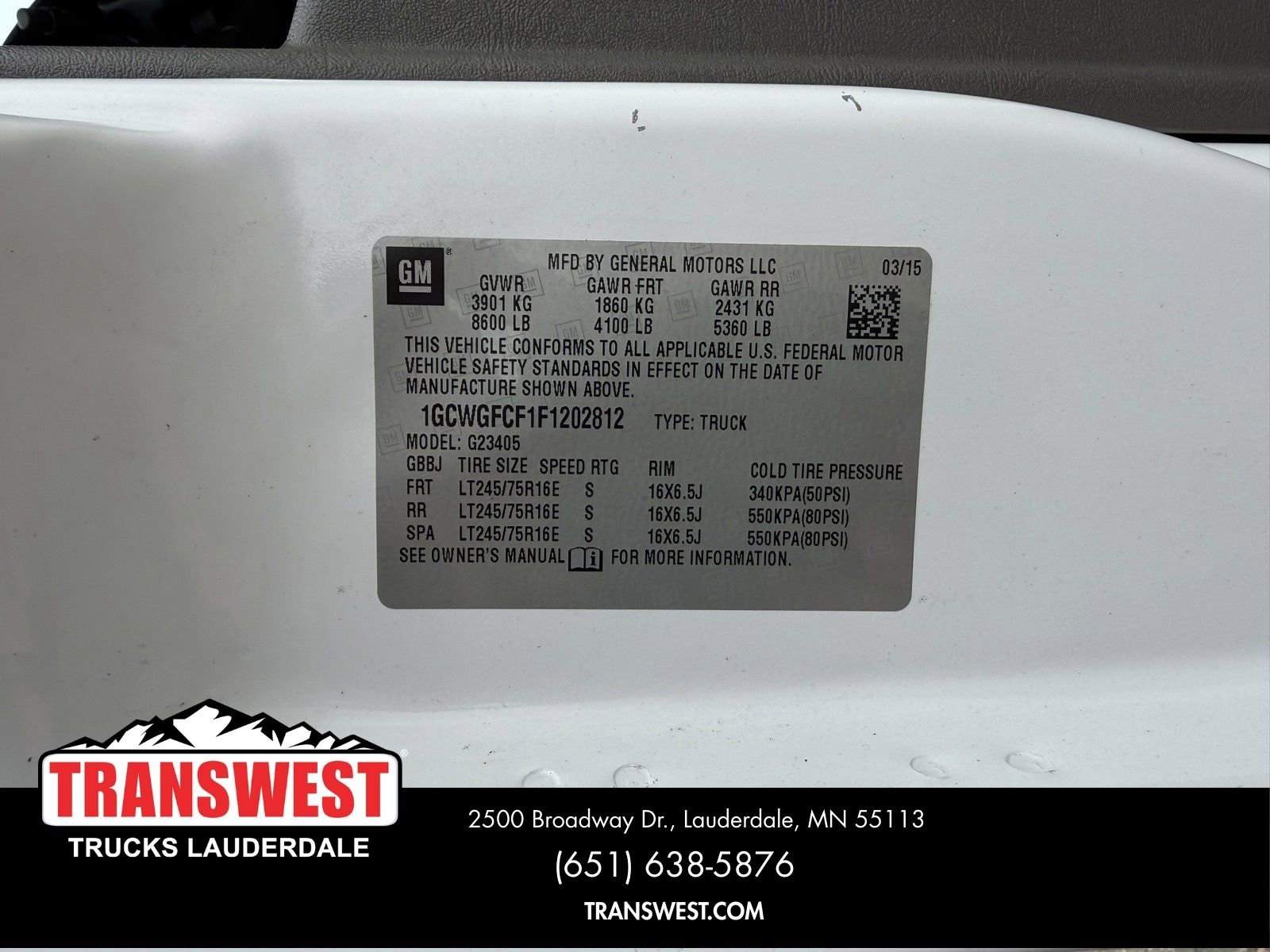 Used 2015 Chevrolet Express 2500 image 20