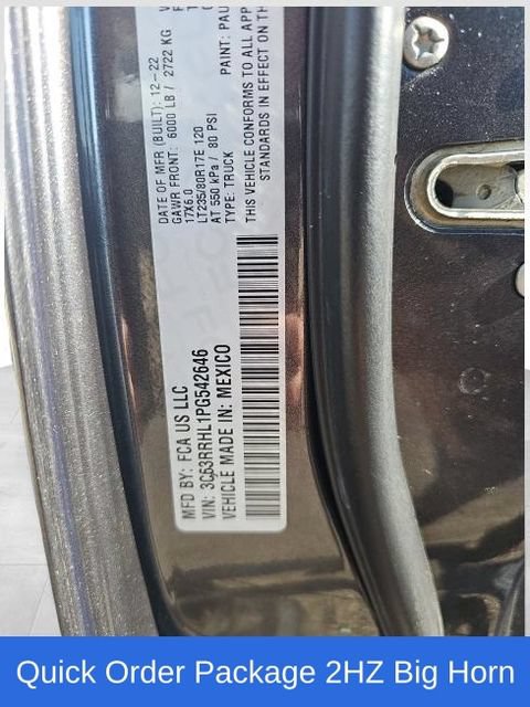 Used 2023 RAM 3500 Big Horn w/ Night Edition AWD/4WD image 1
