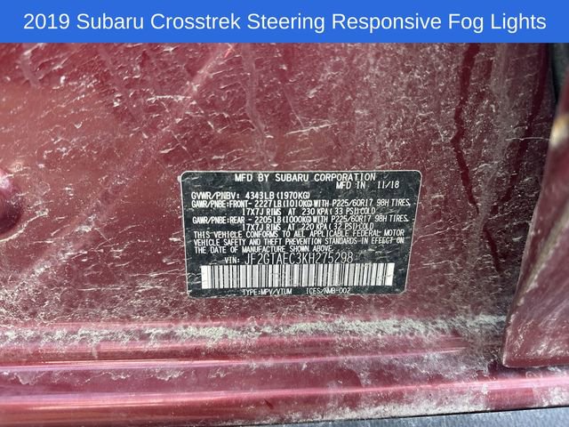 Used 2019 Subaru Crosstrek 2.0i Premium w/ Eyesight System image 26