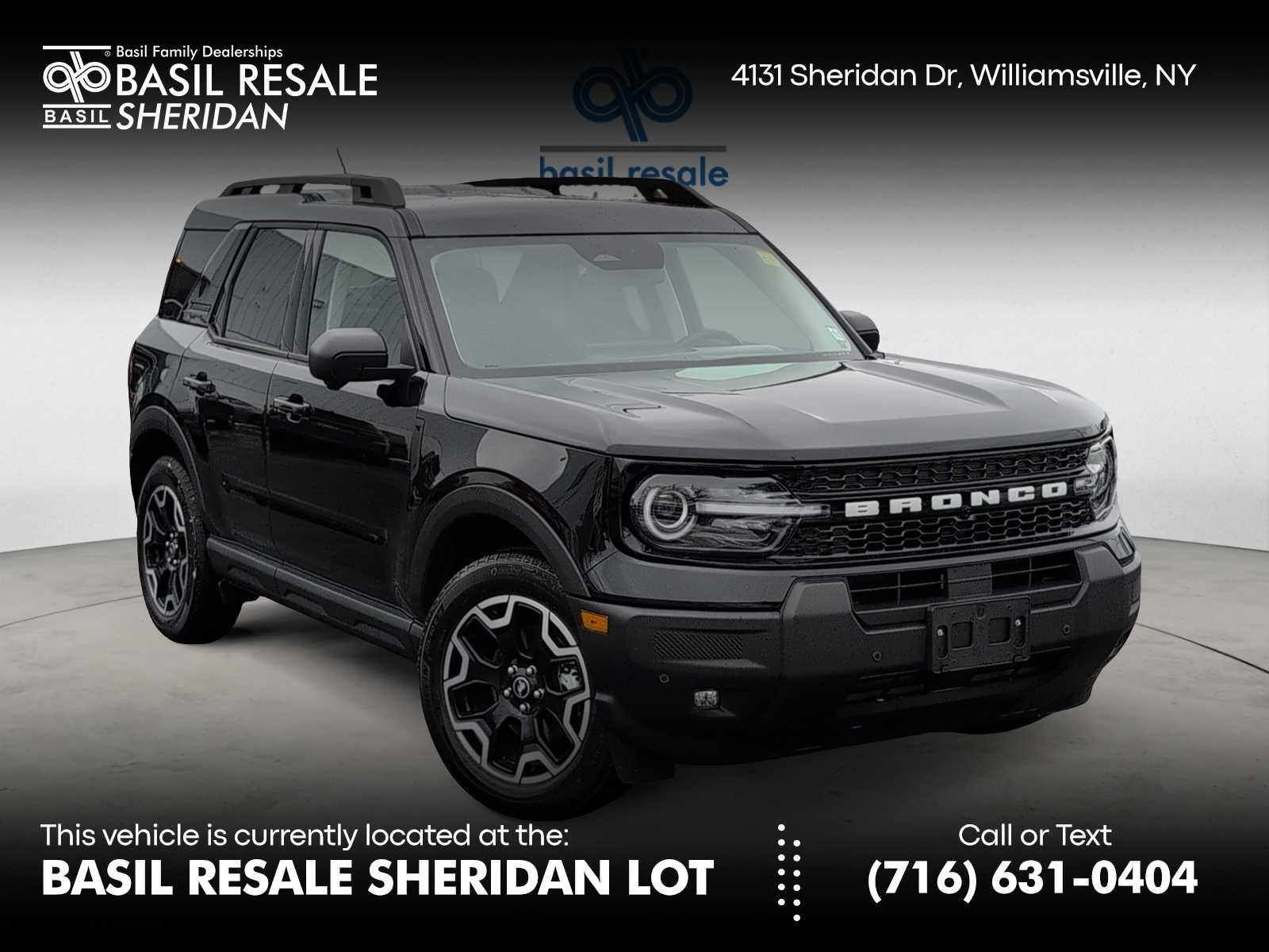 Used 2025 Ford Bronco Sport Outer Banks w/ Outer Banks Tech Package+