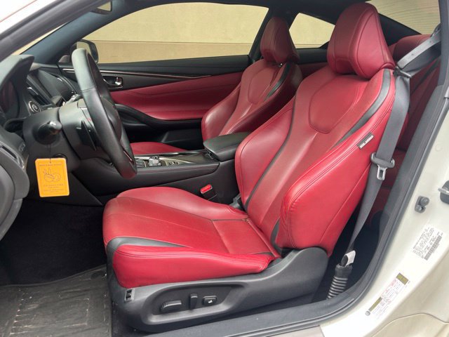 Used 2022 INFINITI Q60 Red Sport 400 w/ Carbon Fiber Package RWD image 9