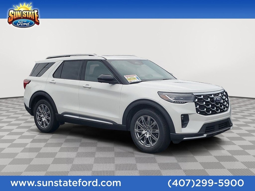 New 2025 Ford Explorer Platinum