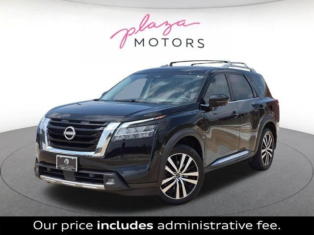 Used 2023 Nissan Pathfinder Platinum w/ Cargo Package FWD image 1