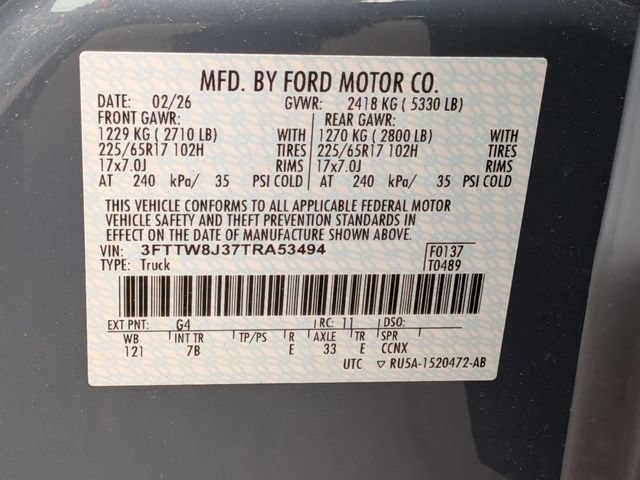 New 2026 Ford Maverick XLT w/ Equipment Group 301A AWD/4WD image 34
