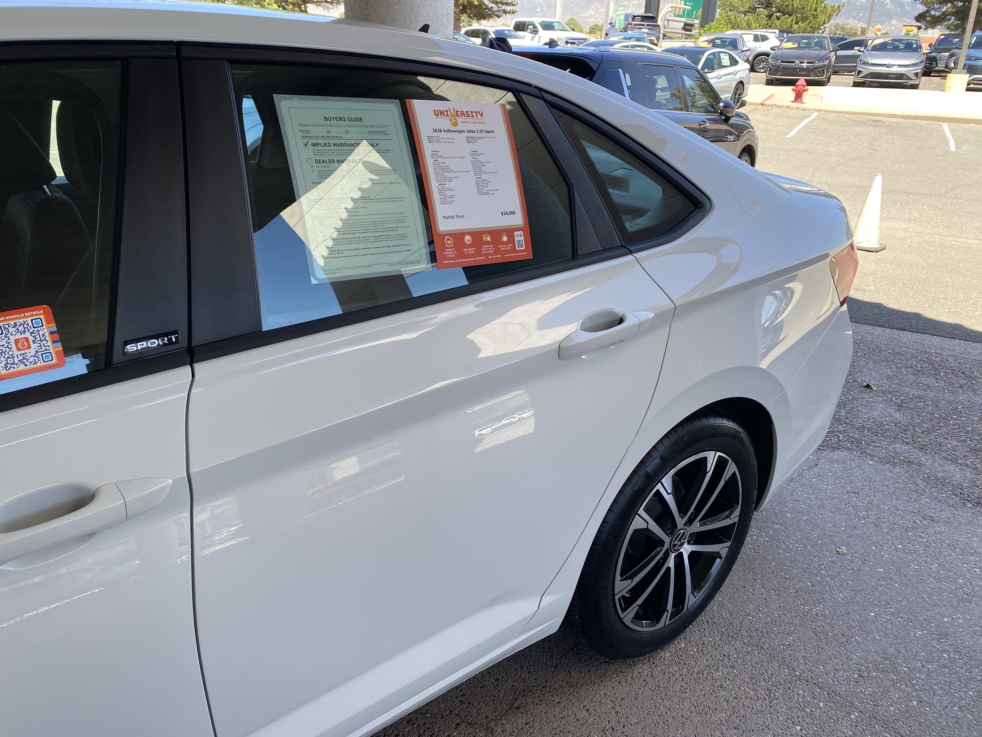 Certified 2026 Volkswagen Jetta Sport FWD image 51
