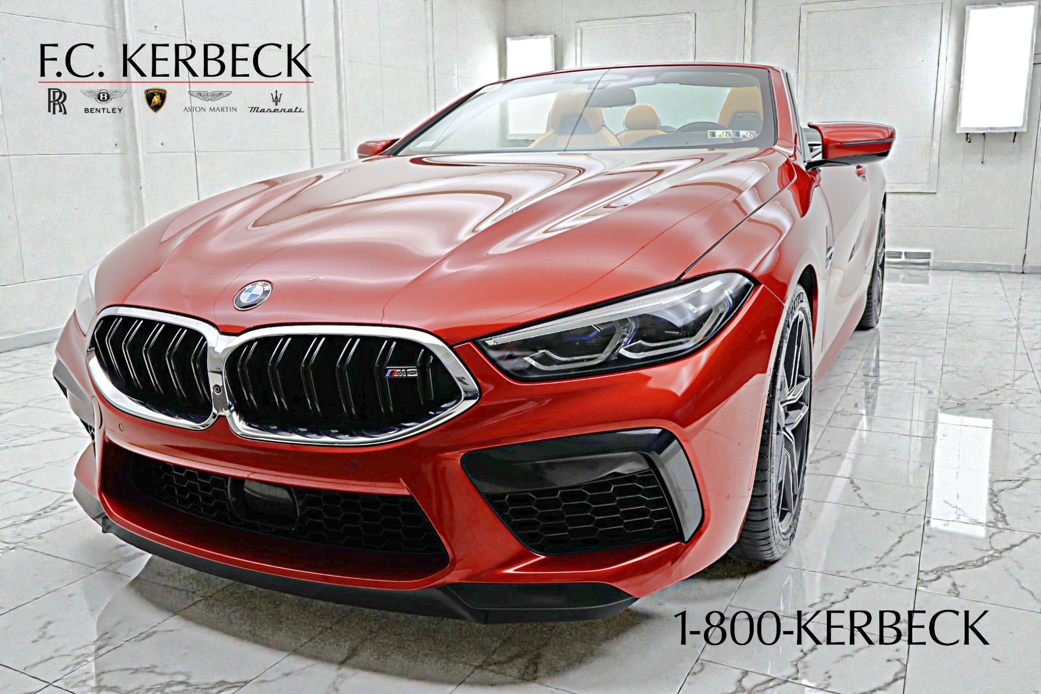 Used 2020 BMW M8 Convertible w/ M Driver's Package image 19
