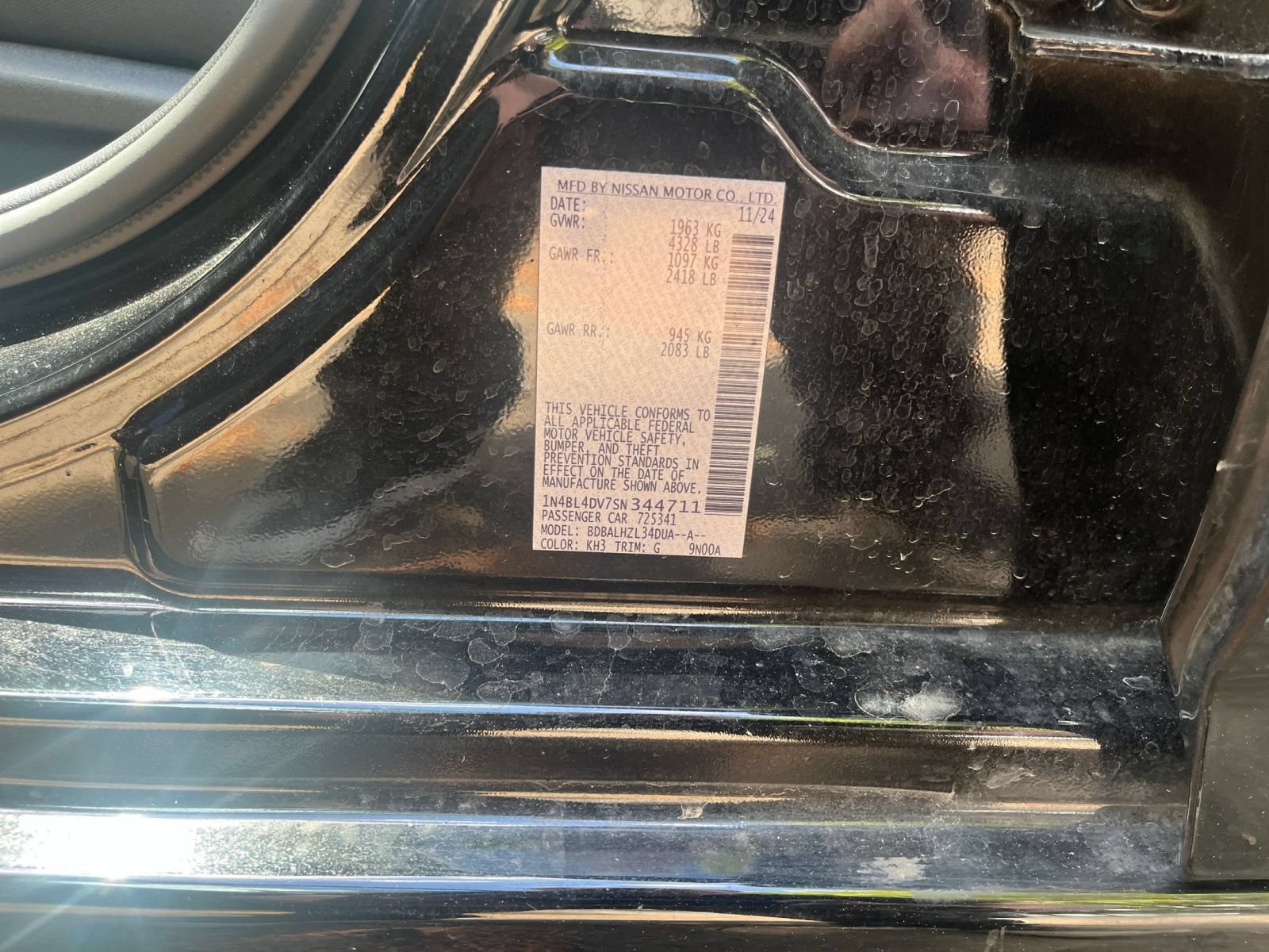 Used 2025 Nissan Altima 2.5 SV FWD image 25