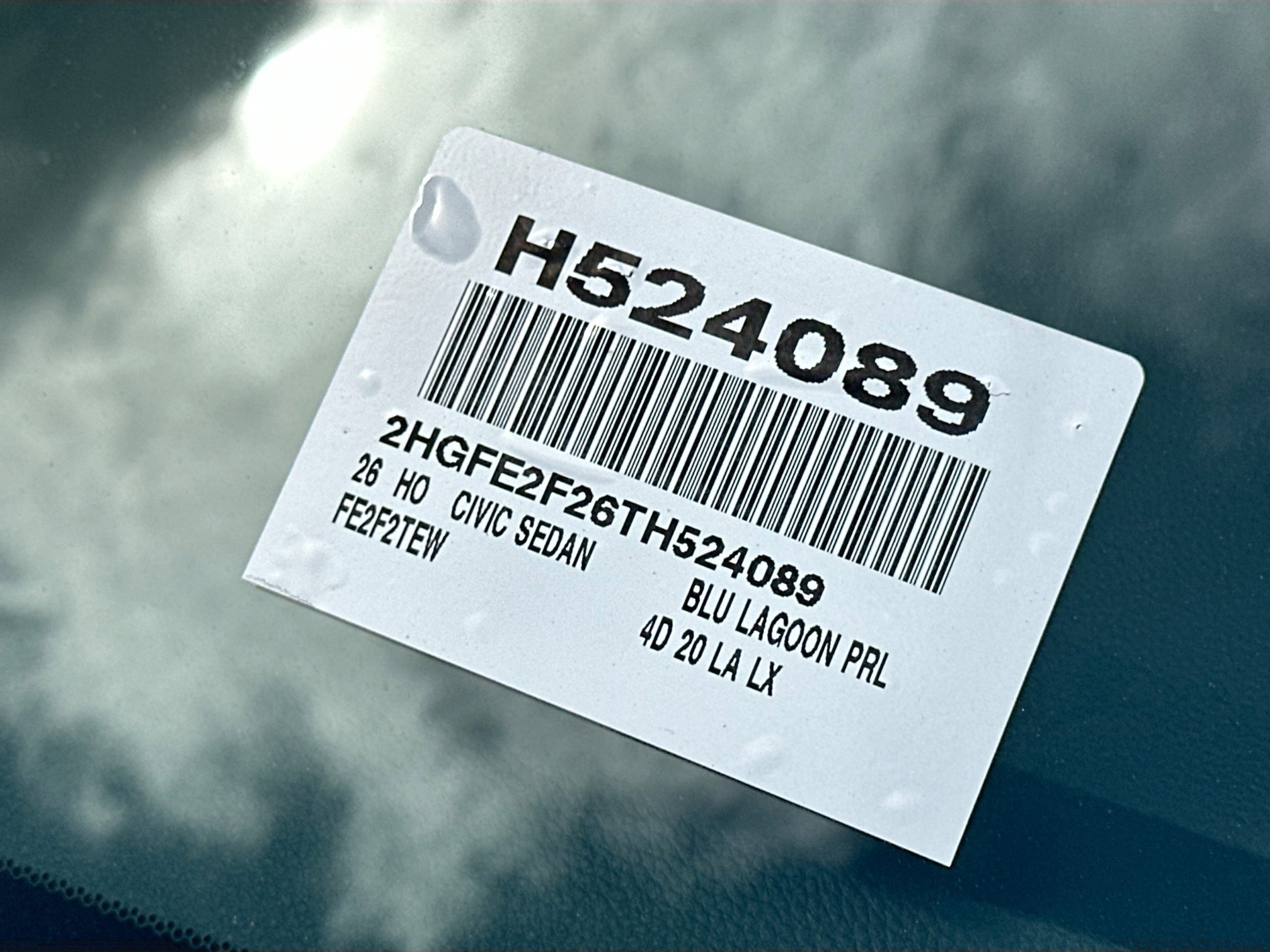 New 2026 Honda Civic LX image 24