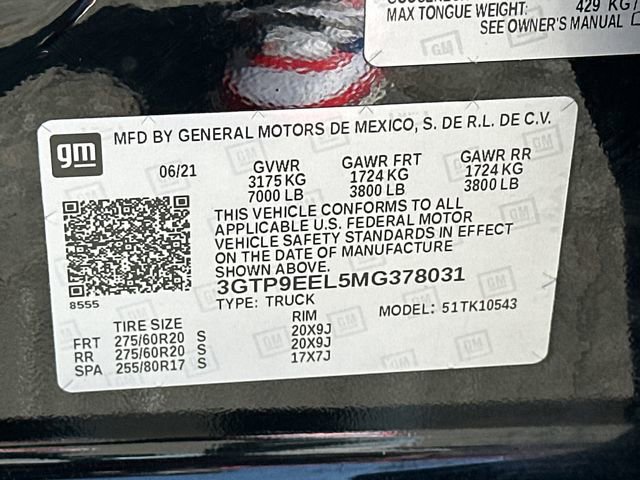 Used 2021 GMC Sierra 1500 AT4 w/ AT4 Preferred Package image 36