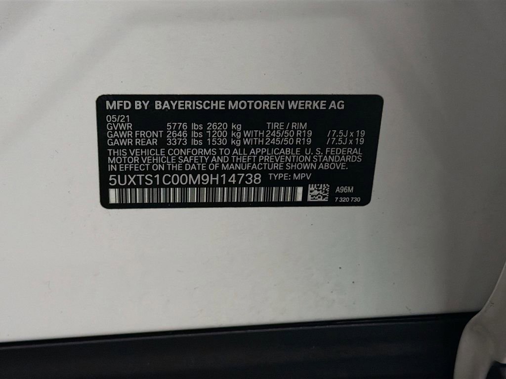 Used 2021 BMW X3 xDrive30e w/ Convenience Package image 36