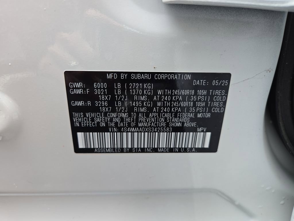 Used 2025 Subaru Ascent Premium w/ Premium Package image 31