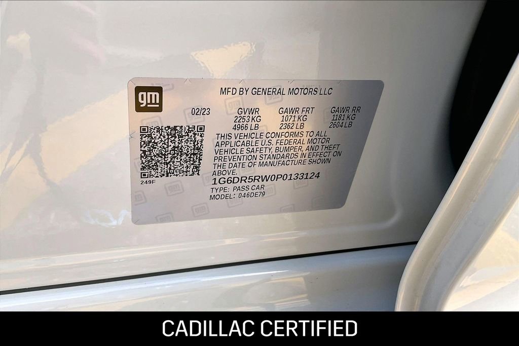 Certified 2023 Cadillac CT5 V w/ Premium Package RWD image 33