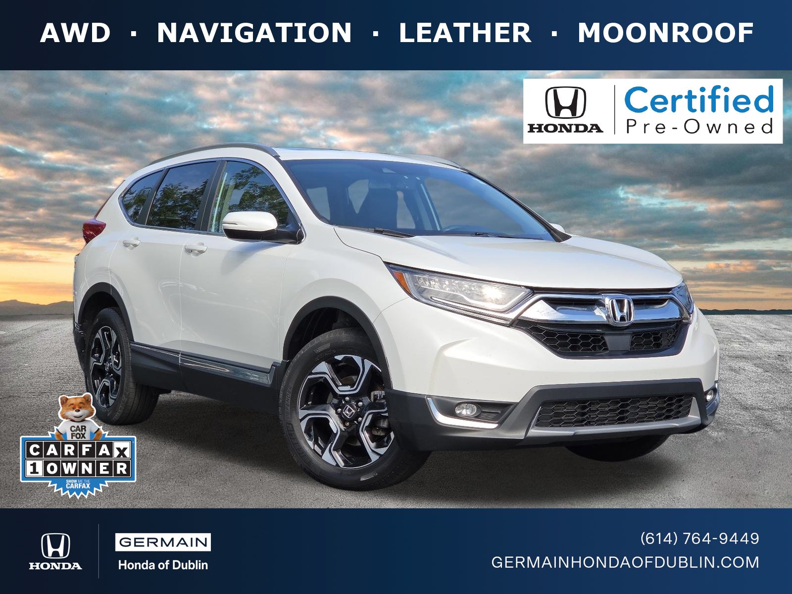 Used 2019 Honda CR-V Touring