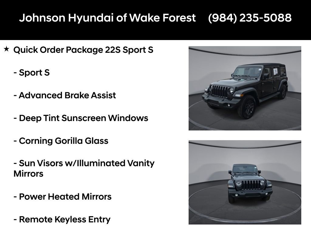 Used 2024 Jeep Wrangler Sport S image 6