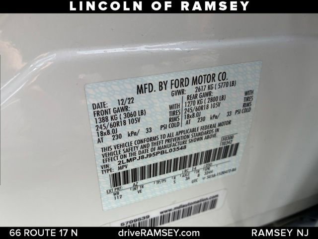 Used 2023 Lincoln Nautilus Standard image 27