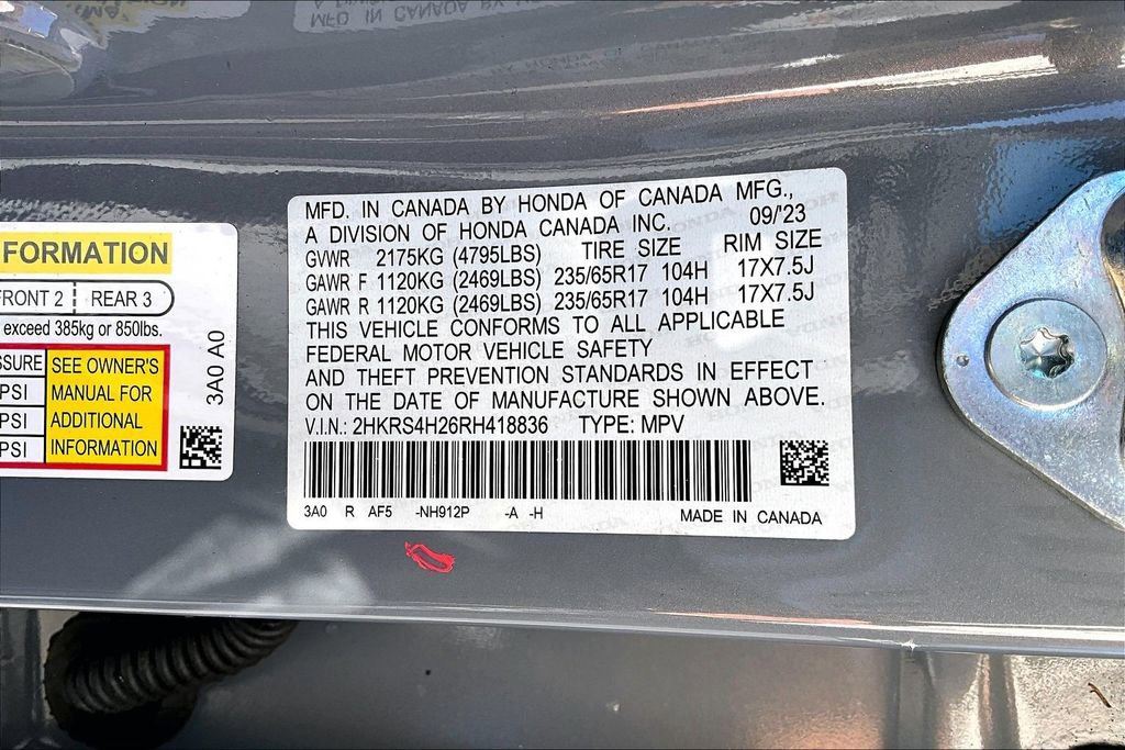 Used 2024 Honda CR-V LX image 16