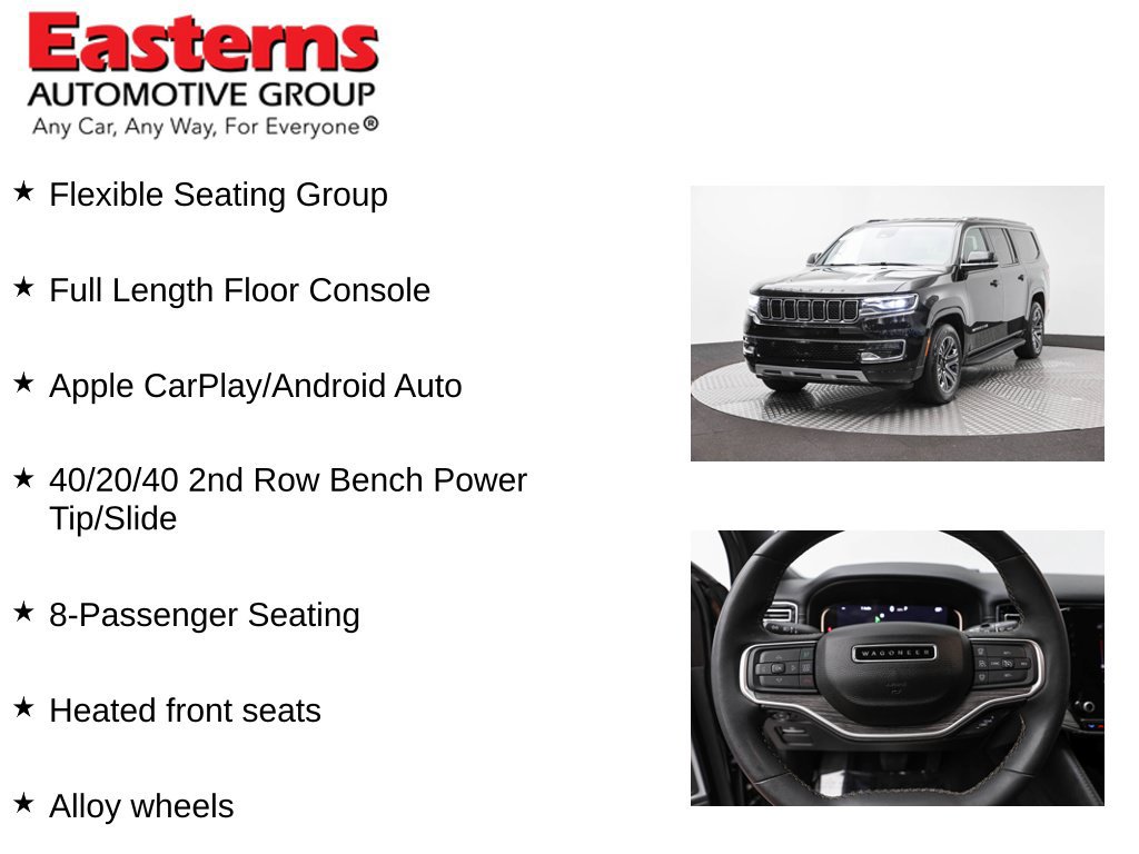 Used 2024 Jeep Wagoneer L Series II w/ Flexible Seating Group AWD/4WD image 12