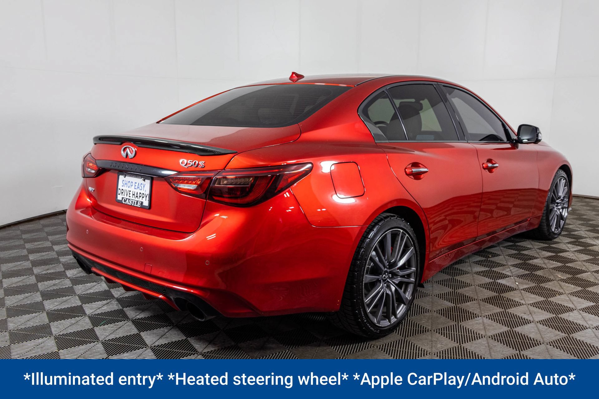 Used 2021 INFINITI Q50 Red Sport 400 w/ Proactive Package AWD/4WD image 20