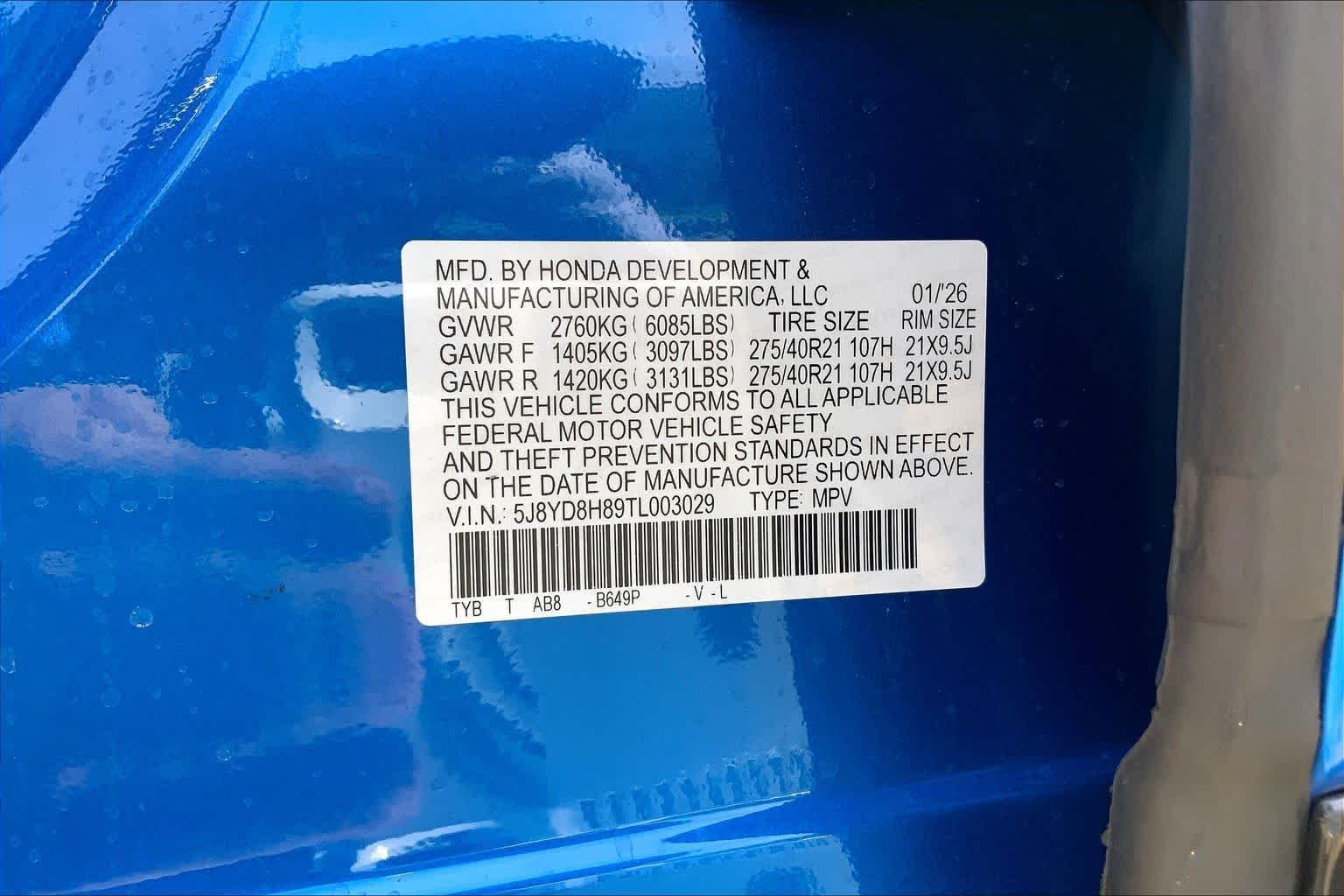 New 2026 Acura MDX Type S AWD/4WD image 20