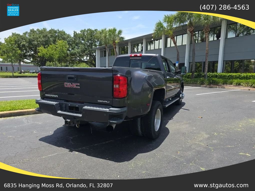 Used 2015 GMC Sierra 3500 Denali w/ Duramax Plus Package AWD/4WD image 5