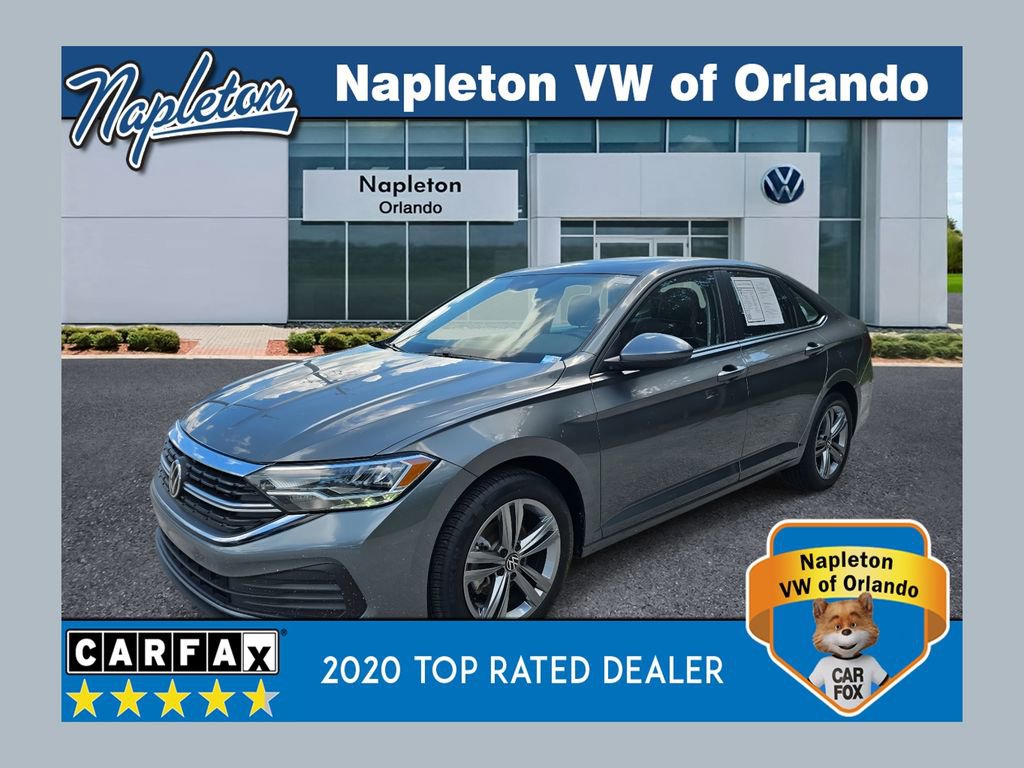 Used 2024 Volkswagen Jetta SE w/ Panoramic Sunroof Package