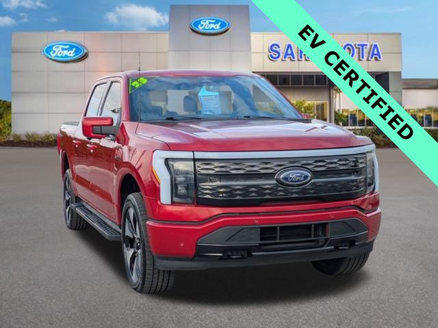 Certified 2023 Ford F150 Lightning Platinum