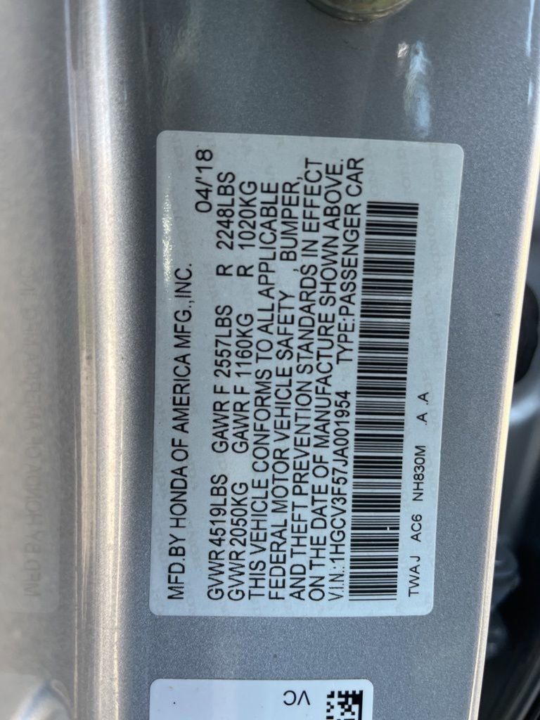 Used 2018 Honda Accord EX-L image 83