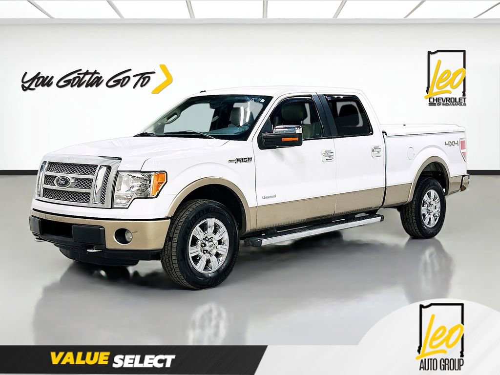 Used 2012 Ford F150 Lariat w/ Lariat Chrome Pkg image 1