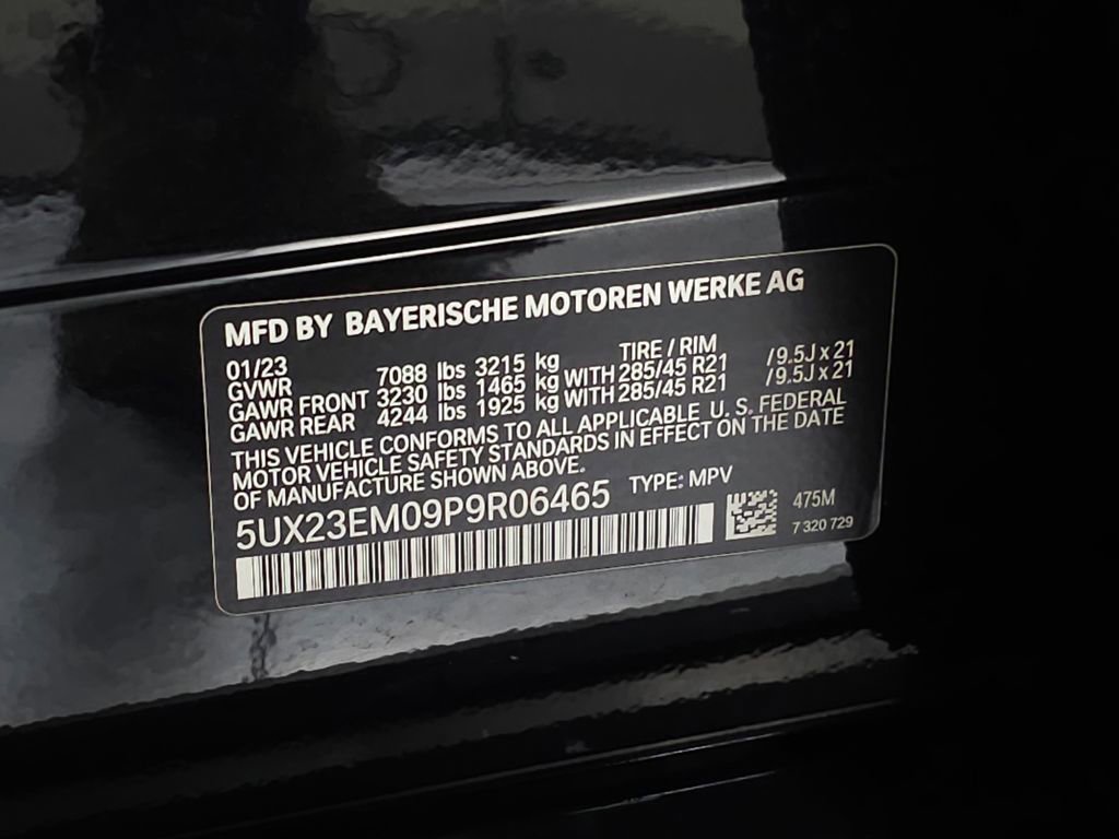 Used 2023 BMW X7 xDrive40i w/ M Sport Package AWD/4WD image 43