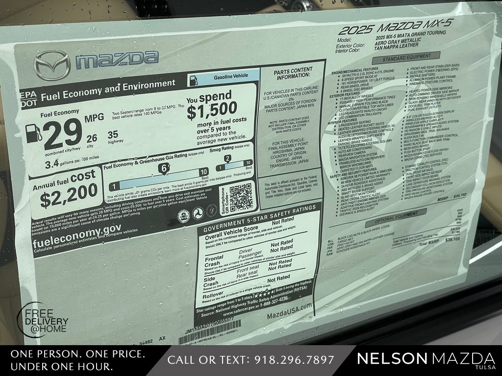 New 2025 MAZDA MX-5 Miata Grand Touring image 19
