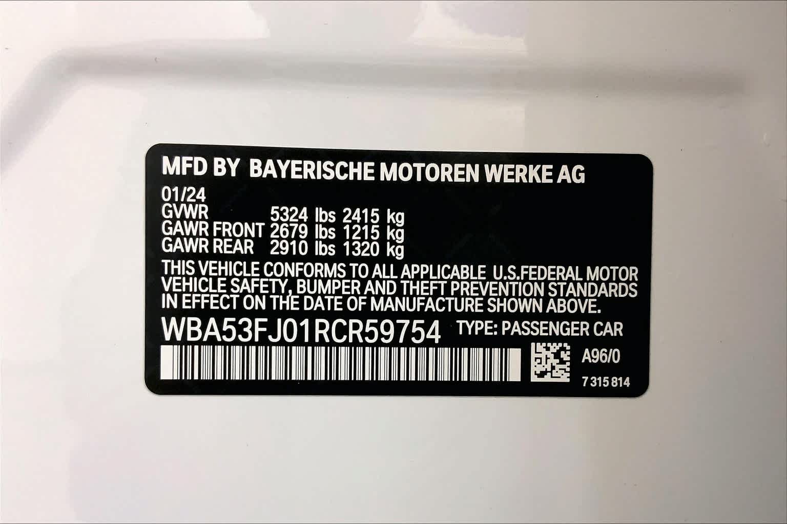 New 2024 BMW 530i xDrive w/ M Sport Package AWD/4WD image 21