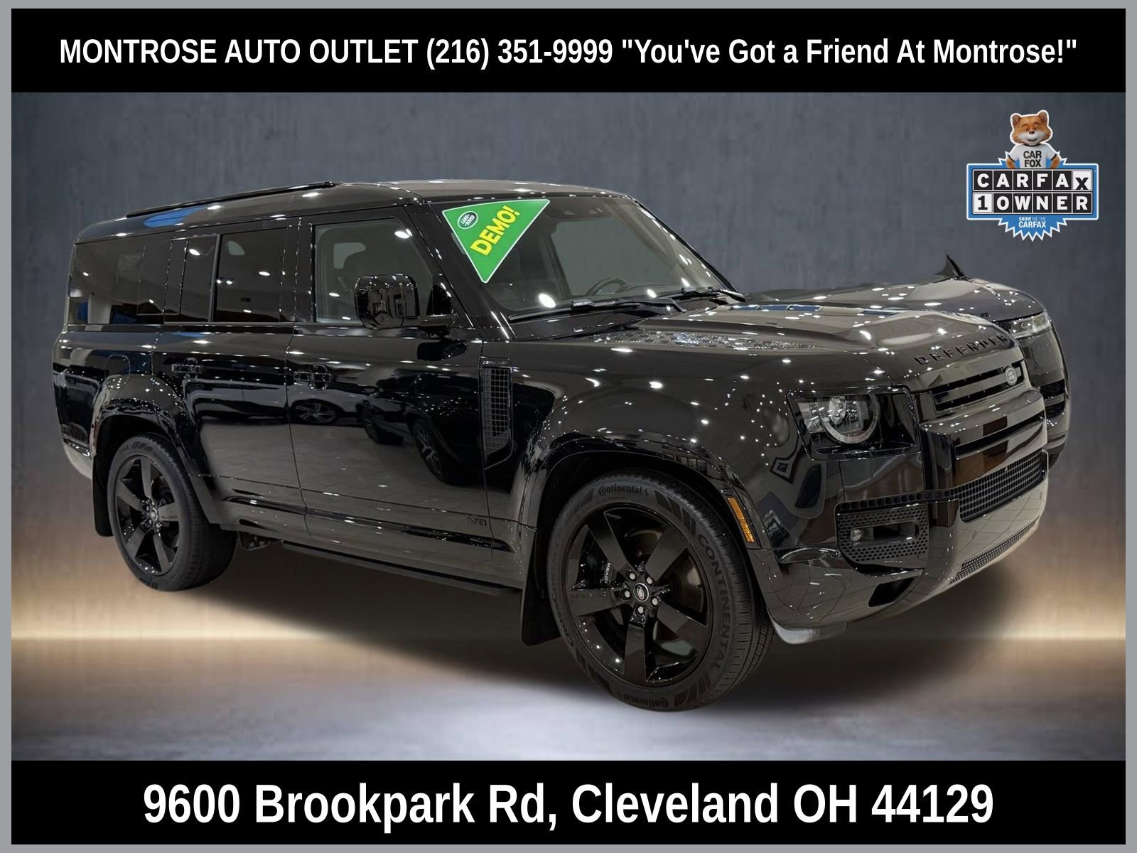 Certified 2025 Land Rover Defender 130 V8