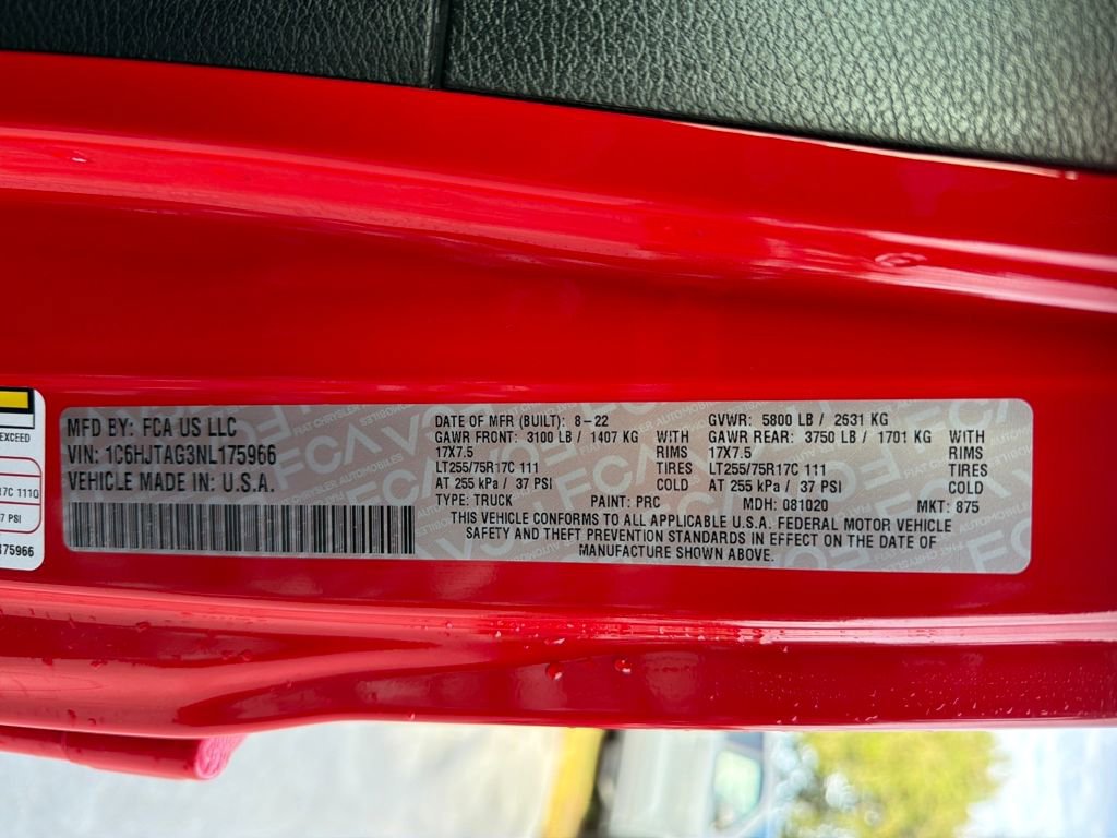 Used 2022 Jeep Gladiator Willys image 34