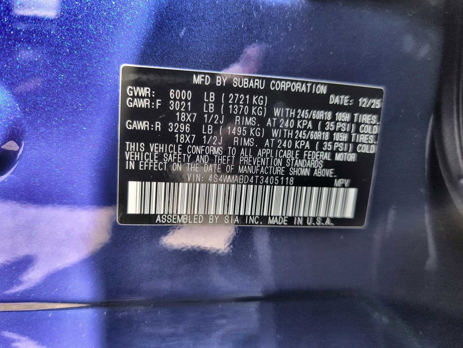 Used 2026 Subaru Ascent Premium AWD/4WD image 33