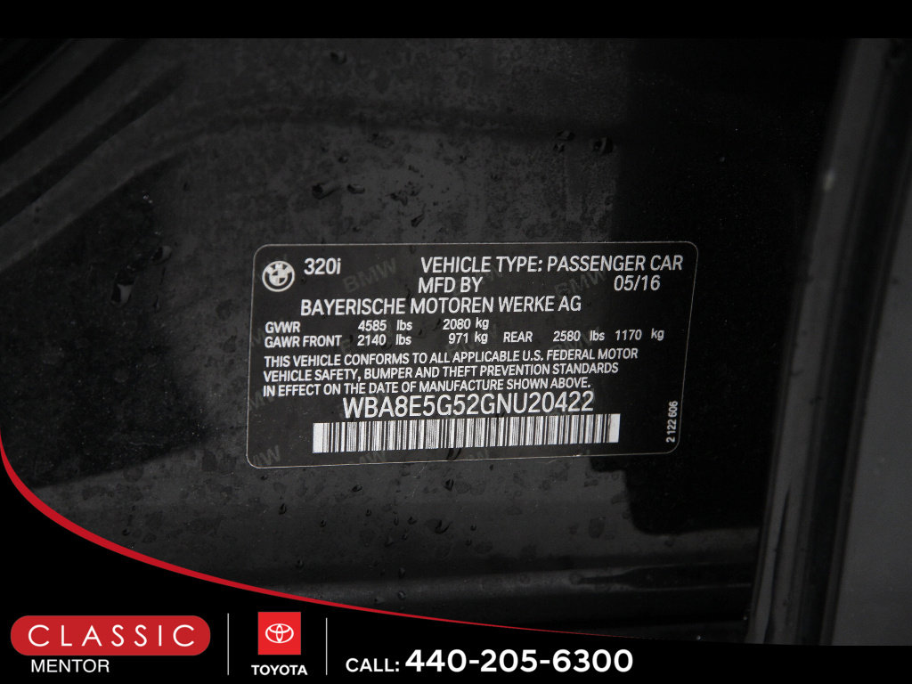 Used 2016 BMW 320i xDrive Sedan AWD/4WD image 23