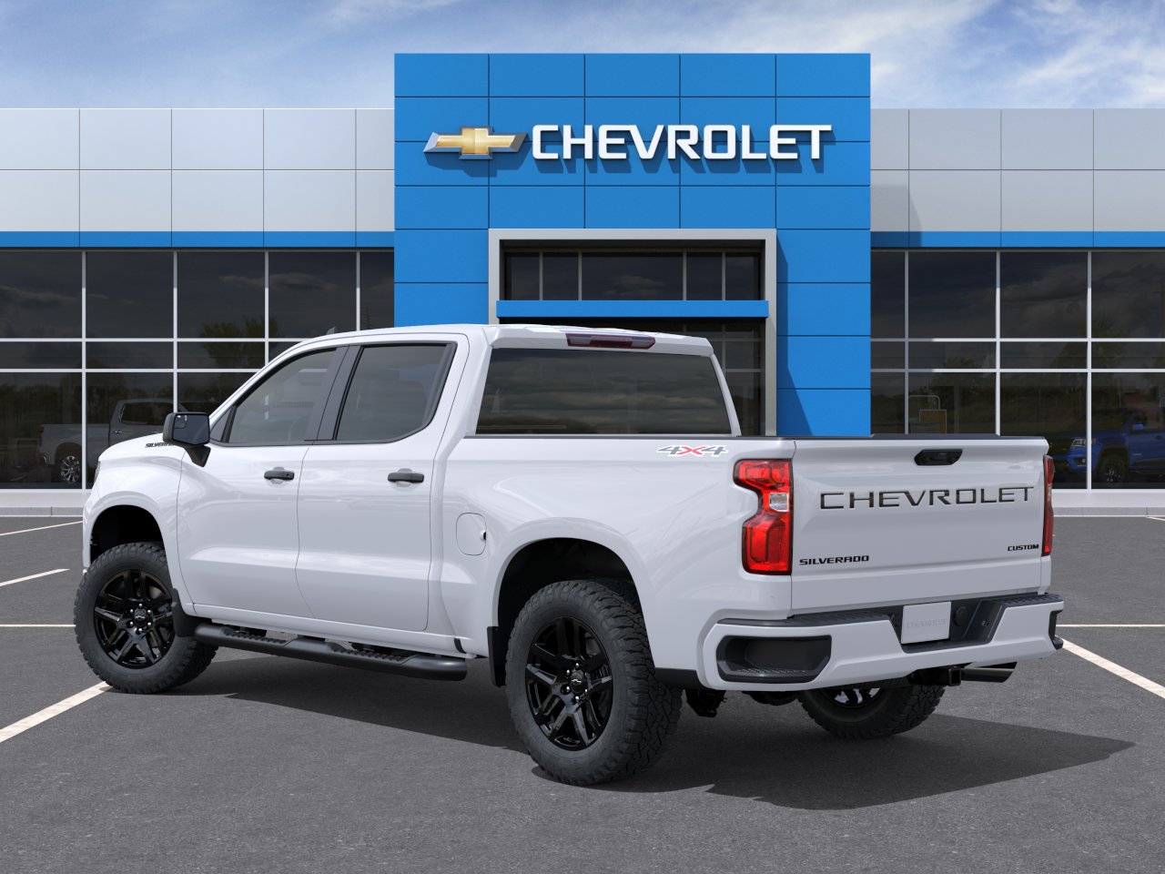 New 2026 Chevrolet Silverado 1500 Custom w/ Turbomax Blackout Package AWD/4WD image 30