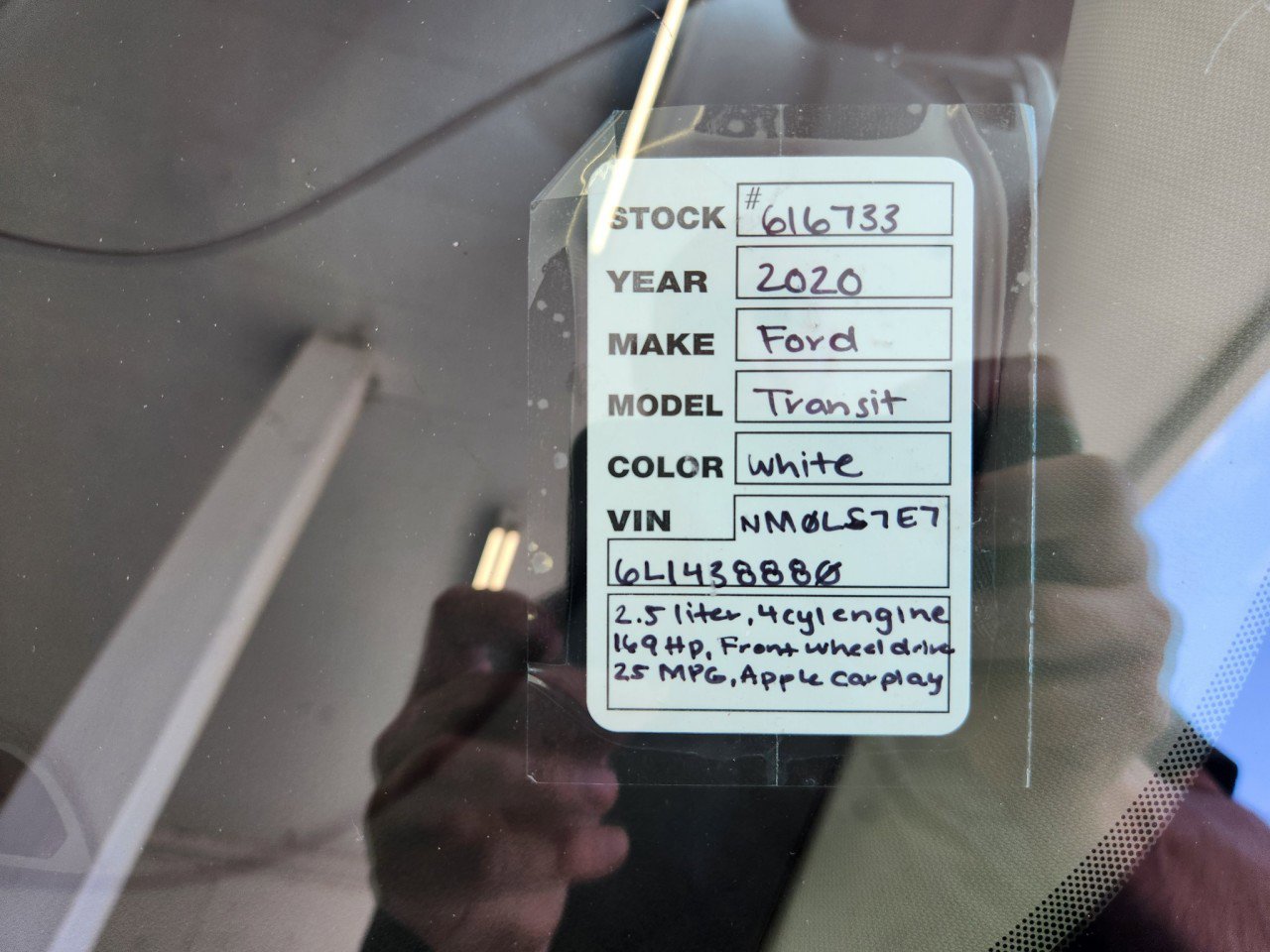 Used 2020 Ford Transit Connect XL w/ CNG/LPG Engine Prep Package image 23