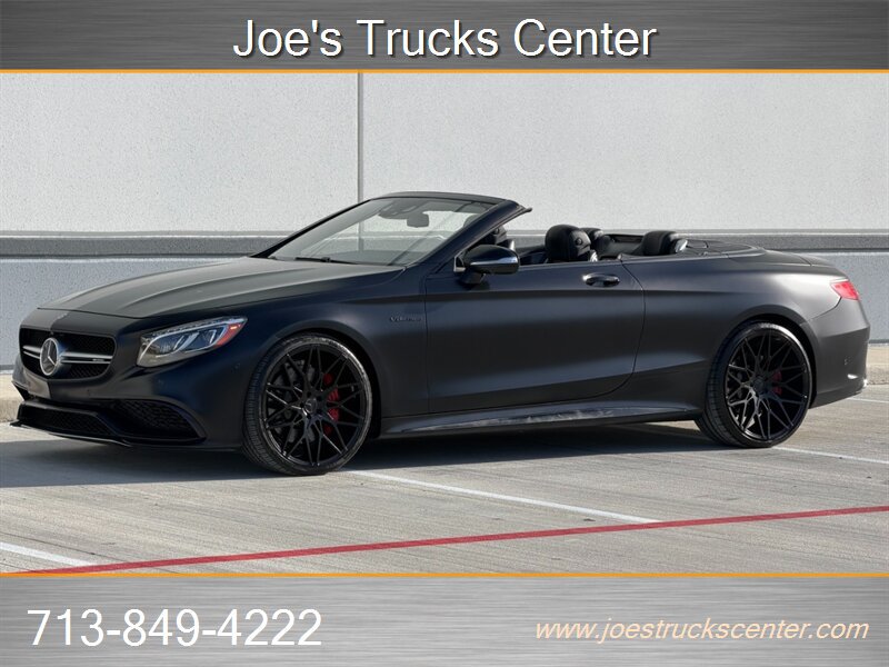 Used 2017 Mercedes-Benz S 63 AMG 4MATIC Cabriolet w/ Driver Assistance Package image 7
