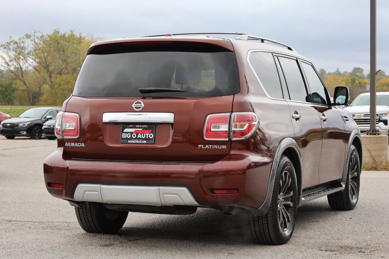 Used 2017 Nissan Armada Platinum w/ Captain Seat Package image 9
