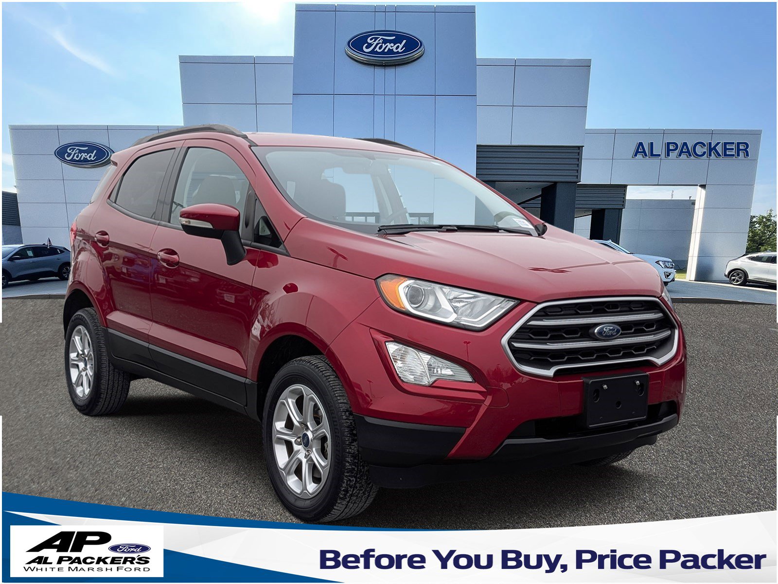 Certified 2020 Ford EcoSport SE image 1