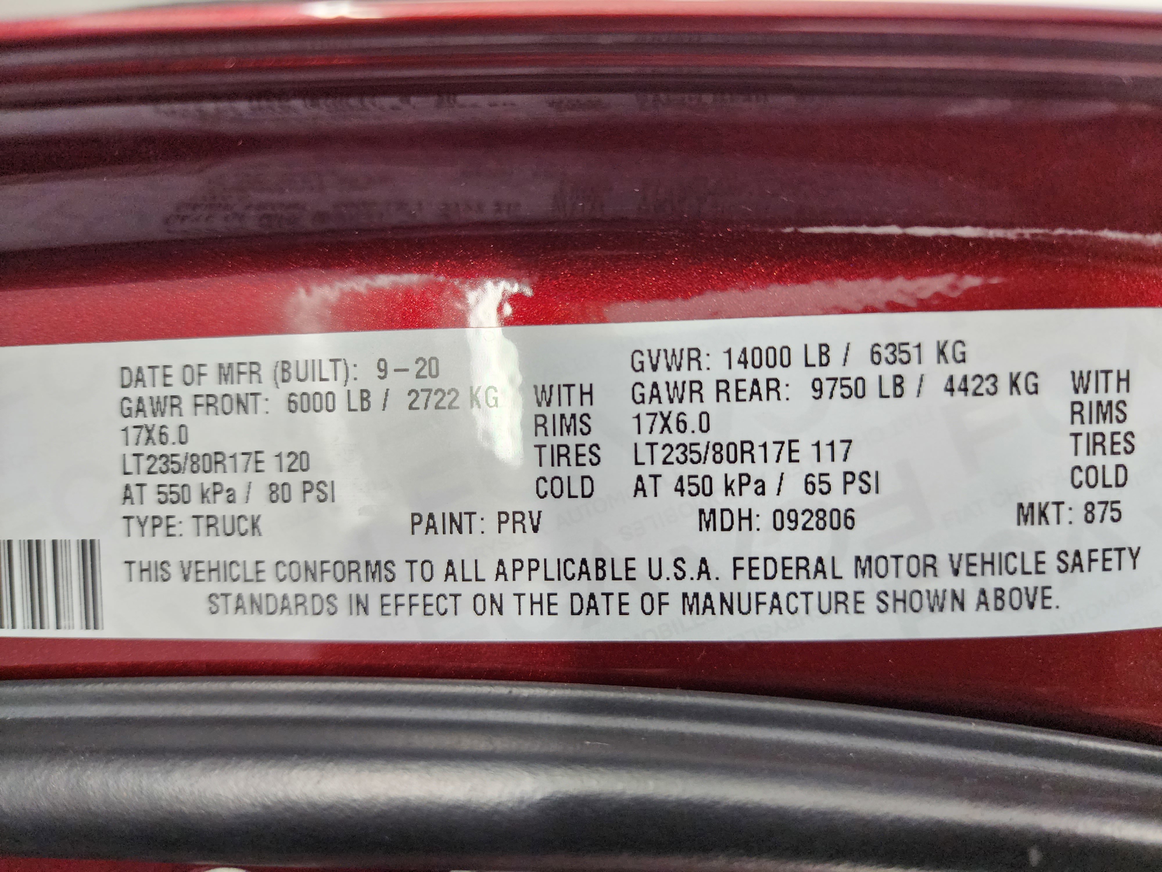 Used 2020 RAM 3500 Big Horn w/ Level 1 Equipment Group image 57