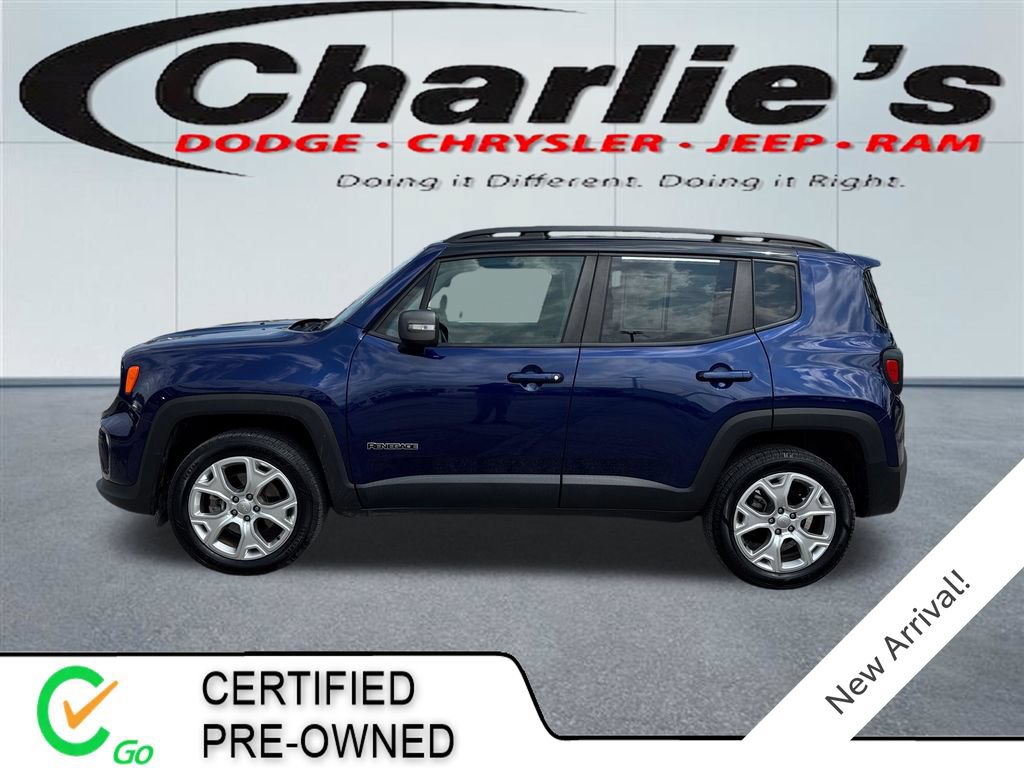Certified 2020 Jeep Renegade Limited w/ Safety and Security Group AWD/4WD 360° Tour