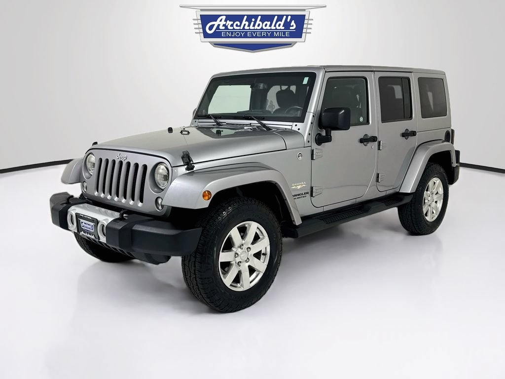 Used 2014 Jeep Wrangler Unlimited Sahara w/ Connectivity Group AWD/4WD image 3