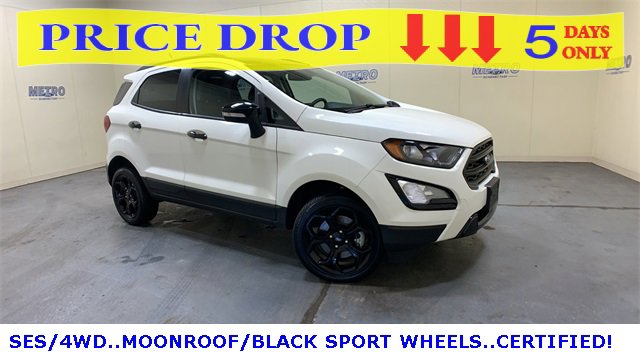 Certified 2021 Ford EcoSport SES