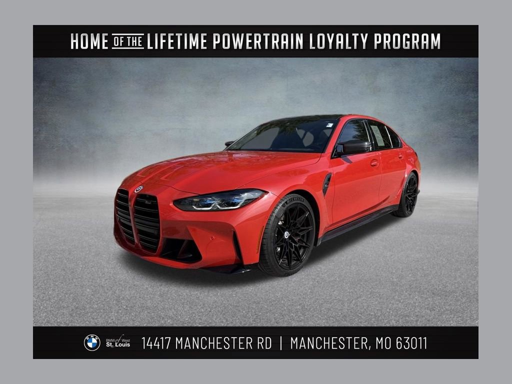 Used 2023 BMW M3 Competition w/ M Carbon Exterior Package image 1