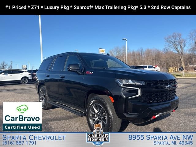 Certified 2024 Chevrolet Tahoe Z71 w/ Luxury Package AWD/4WD image 1