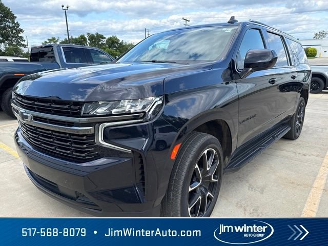 Used 2021 Chevrolet Suburban RST w/ Rear Media and Nav Package AWD/4WD image 1